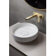 Раковина накладная Boheme Corian 40 801-CLCT Calacatta