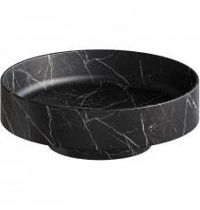 Раковина накладная Boheme Corian 40 801-NM Nero Marquina
