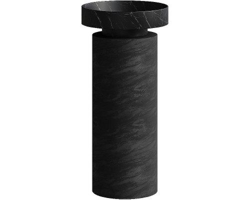 Раковина накладная Boheme Corian 40 801-NM Nero Marquina