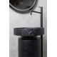 Раковина накладная Boheme Corian 40 801-NM Nero Marquina