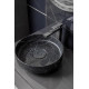 Раковина накладная Boheme Corian 40 801-NM Nero Marquina