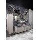 Раковина накладная Boheme Corian 40 801-NM Nero Marquina