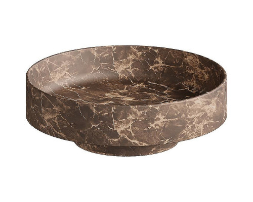 Раковина накладная Boheme Corian 40 801-ED Emprador