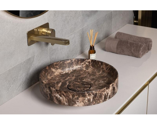 Раковина накладная Boheme Corian 40 801-ED Emprador