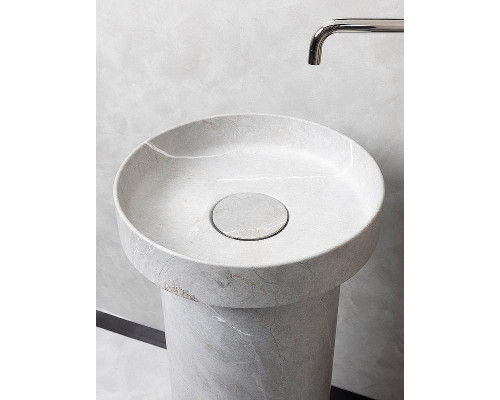 Раковина накладная Boheme Corian 40 801-GR Amani Grigio