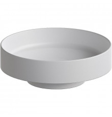 Раковина накладная Boheme Corian 40 801-MW Белая матовая