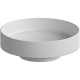 Раковина накладная Boheme Corian 40 801-MW Белая матовая