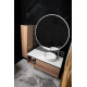 Раковина накладная Boheme Corian 40 801-MW Белая матовая