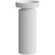 Раковина накладная Boheme Corian 40 801-R-MW Белая матовая