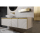 Раковина накладная Boheme Corian 40 801-R-MW Белая матовая