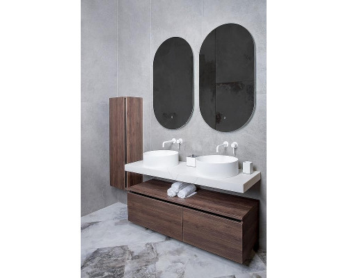 Раковина накладная Boheme Corian 40 819-MW Белая матовая