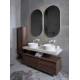 Раковина накладная Boheme Corian 40 819-MW Белая матовая