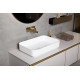 Раковина накладная Boheme Corian Slim 60 879-60-MW Белая матовая