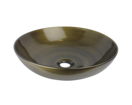 Раковина накладная Bronze de Luxe Сфера 40 6203 Бронза