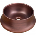 Раковина накладная Bronze de Luxe Терракота 36 1347MB Медь