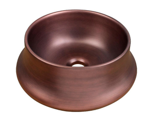 Раковина накладная Bronze de Luxe Терракота 36 1347MB Медь