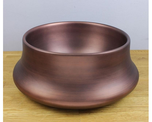 Раковина накладная Bronze de Luxe Терракота 36 1347MB Медь