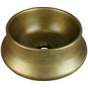 Раковина накладная Bronze de Luxe Терракота 36 1347MQ Бронза