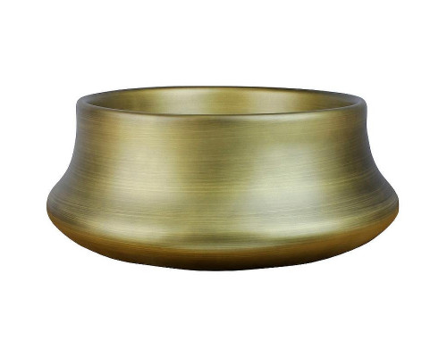 Раковина накладная Bronze de Luxe Терракота 36 1347MQ Бронза