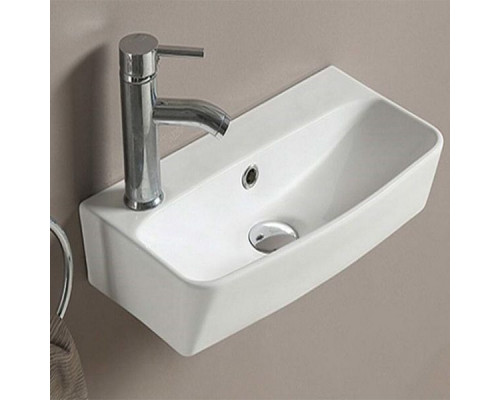 Купить Раковина CeramaLux 45 9055 Белая в магазине сантехники Santeh-Crystal.ru