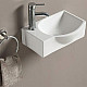 Заказать Раковина CeramaLux 40 78404R Белая в магазине сантехники Santeh-Crystal.ru