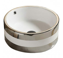 Раковина CeramaLux 42 C1056 Серебряная