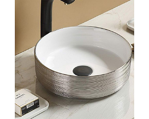 Santeh-Crystal.ru: Раковина CeramaLux 37 C1054 Серебряная Заказать Раковина CeramaLux 37 C1054 Серебряная в магазине сантехники Santeh-Crystal.ru