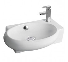 Раковина CeramaLux 43 9100L Белая