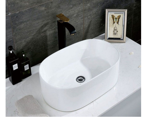 Приобрести Раковина-чаша CeramaLux 56 9025-1 Белая в магазине сантехники Santeh-Crystal.ru