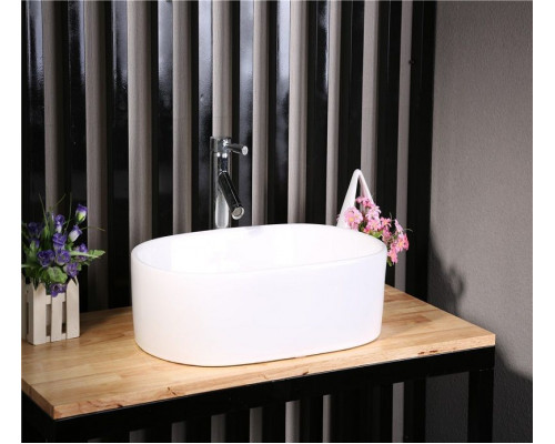 Приобрести Раковина-чаша CeramaLux 56 9025-1 Белая в магазине сантехники Santeh-Crystal.ru