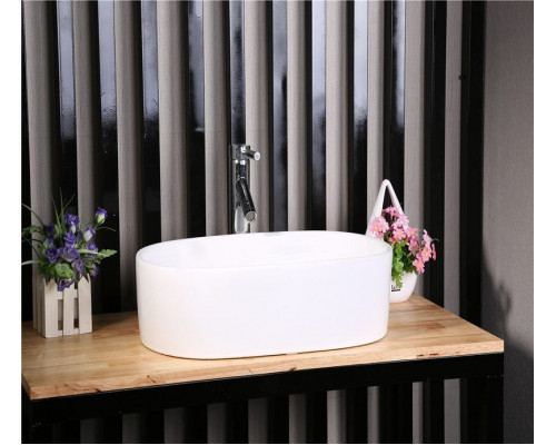 Приобрести Раковина-чаша CeramaLux 56 9025-1 Белая в магазине сантехники Santeh-Crystal.ru