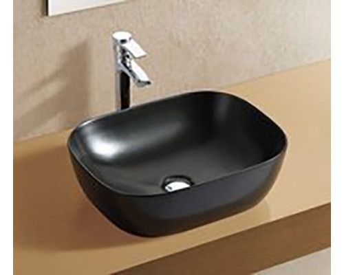 Приобрести Раковина-чаша CeramaLux 60 78106MB Черная матовая в магазине сантехники Santeh-Crystal.ru