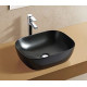 Приобрести Раковина-чаша CeramaLux 60 78106MB Черная матовая в магазине сантехники Santeh-Crystal.ru