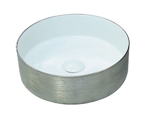 Заказать Раковина-чаша CeramaLux 36 C1054-1 Серебряная в магазине сантехники Santeh-Crystal.ru