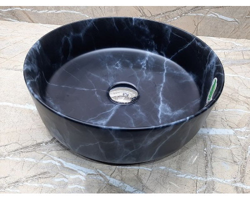 Купить Раковина-чаша CeramaLux 35 C1107 Черная в магазине сантехники Santeh-Crystal.ru