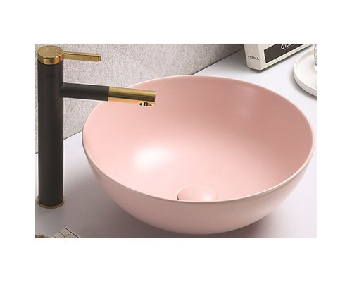 Купить Раковина-чаша CeramaLux 41 104MP-3 Розовая в магазине сантехники Santeh-Crystal.ru