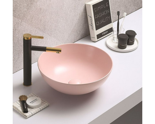 Купить Раковина-чаша CeramaLux 41 104MP-3 Розовая в магазине сантехники Santeh-Crystal.ru