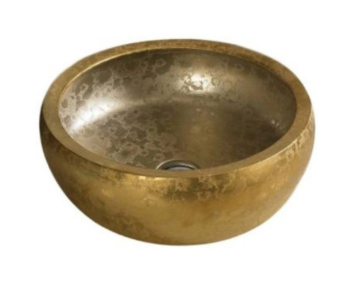 Заказать Раковина-чаша CeramaLux 41 J2023 Золотая матовая в магазине сантехники Santeh-Crystal.ru