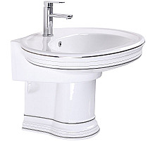 Раковина CeramaLux 75 1414 Белая