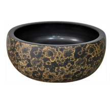 Раковина-чаша CeramaLux 41 J2030 Черная с декором