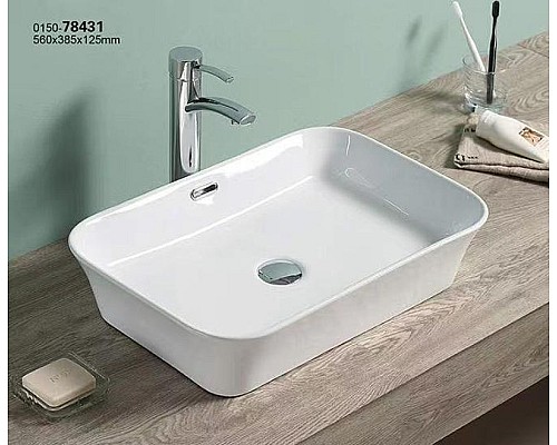 Заказать Раковина-чаша CeramaLux N 56 78431 Белая в магазине сантехники Santeh-Crystal.ru