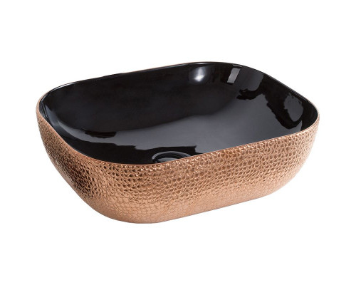 Купить Раковина-чаша CeramaLux 50 D1302H024 Медь Черная в магазине сантехники Santeh-Crystal.ru