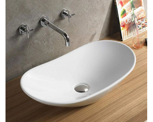 Приобрести Раковина-чаша CeramaLux 60 7811MW Белая матовая в магазине сантехники Santeh-Crystal.ru