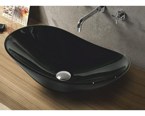 Приобрести Раковина-чаша CeramaLux 60 7811АВ Черная глянцевая в магазине сантехники Santeh-Crystal.ru
