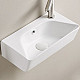 Приобрести Раковина CeramaLux 40 78578L Белая глянцевая в магазине сантехники Santeh-Crystal.ru