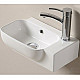Приобрести Раковина CeramaLux 40 78580L Белая глянцевая в магазине сантехники Santeh-Crystal.ru