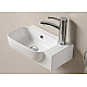 Приобрести Раковина CeramaLux 40 78580L Белая глянцевая в магазине сантехники Santeh-Crystal.ru
