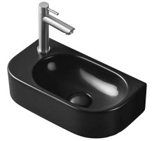 Раковина CeramaLux 40 78204RB Черная глянцевая