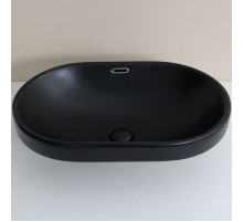 Раковина CeramaLux 60 5006CMB Черная матовая