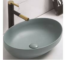 Раковина-чаша CeramaLux 50 78590MLG Зеленая матовая